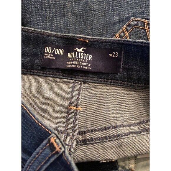 Hollister High-Rise Denim Shorts - Picture 3 of 3